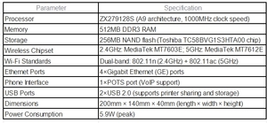 second-hand F673V9 GPON WiFi Router - 4 Gigabit Ports, Fiber FTTH,<strong>Telecom</strong> <strong>Networks</strong> - Product Image 4