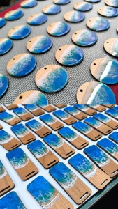 Keyholder Seawave tasarım Hawaii promosyon hediye anahtarlık ile özelleştirilmiş ceviz anahtarlık düzenlemek - Product Image 6