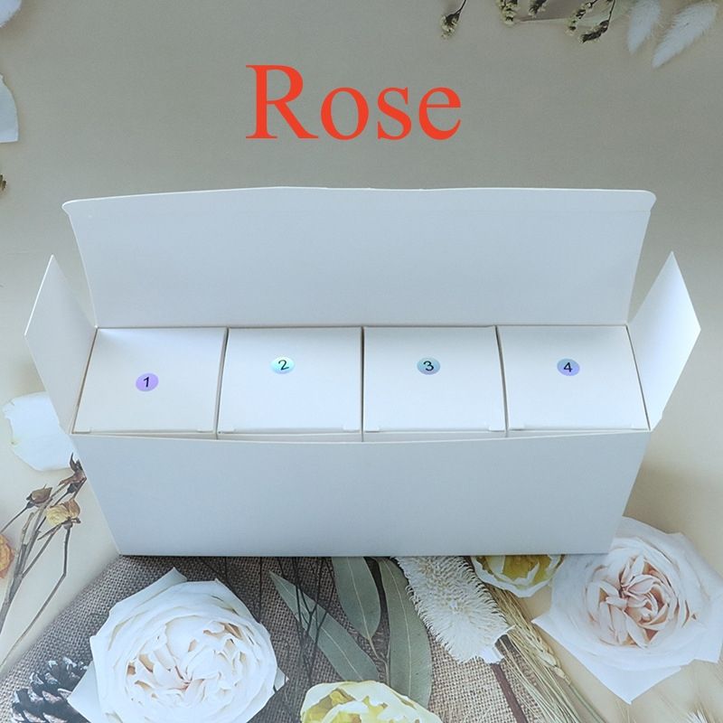 Boîte simple emballée-Rose