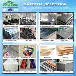 Op maat gemaakte lichtgevende <span class=keywords><strong>notebook</strong></span>-, laptop- en tablet-presentatiestandaards van acryl met <span class=keywords><strong>LED</strong></span>-verlichting voor winkels - Product Image 6