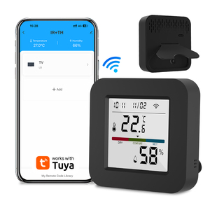 WALE Tuya Universal Smart WiFi IR-Infrarot-Fernbedienung Lerncode Temperatur Luft feuchtigkeit monitor für Klimaanlage EIN AUS - Product Image 1