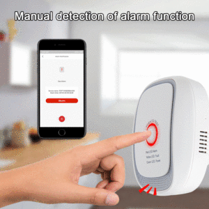 Smart Home Gas Leak <strong>Detector</strong> Natural Gas (CH4) or LPG (propane) Alarm with <strong>UK</strong>,EU,US Plug - Product Image 3