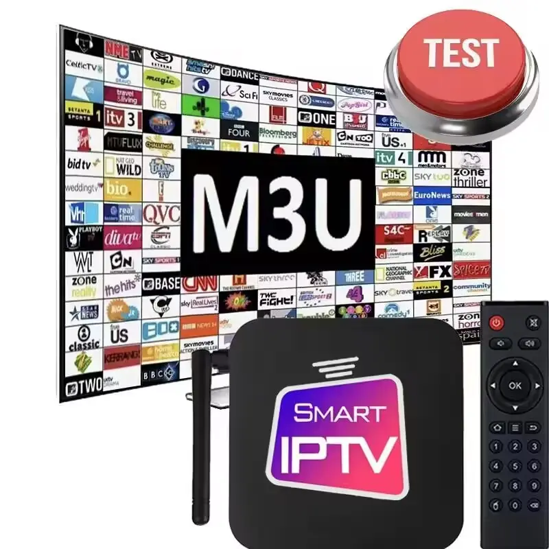 4K FHD Suscripción para adultos IP TV Italia M3u Premium Prueba gratuita de 24 horas para canales ltalien Tta Smart IP Android TV Set Top Box
