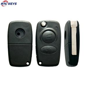 2 düğmeler uzaktan araba anahtarı kabuk değiştirme Flip katlanır anahtar kapak a-lfa romeo araç anahtarı durum - Product Image 3