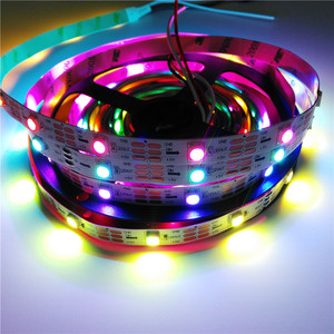 DC5V 30led/meter WS2812 WS2812BRGBデジタルアドレス指定可能5050 LEDストリップライト - Product Image 2
