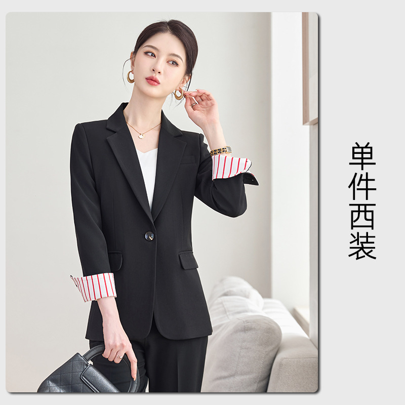 Black single-piece suit