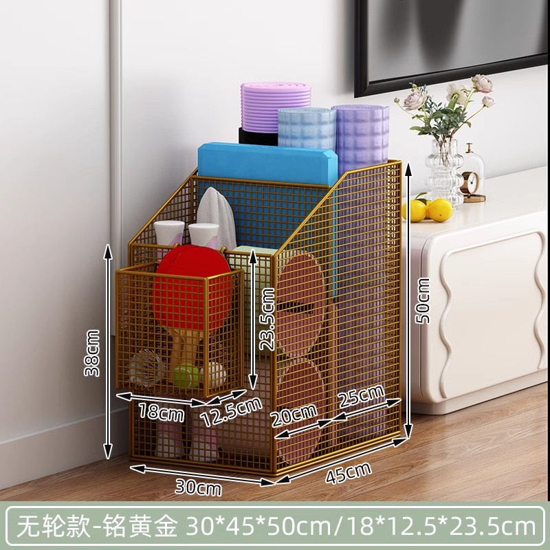 Ming Gold Floor Hanging Basket