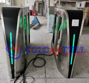 Voice Prompt and Sound/light Alarm <strong>Function</strong> Intelligent Operation LED Turnstile with Coin-operated/ticket - Product Image 2