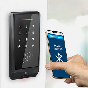 TCP/IP Online-Echtzeit-Cloud-Smart-Access-Control-System mit RFID NFC-Kartenleser mit Bluetooth-Tastatur