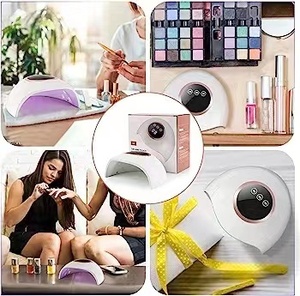 72W UV LED Nail Lamp Light Dryer per smalto Gel per unghie con 18 perline 3 impostazioni Timer e schermo LCD Touch Display, sensore automatico - Product Image 6