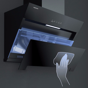 เครื่องดูดควันสแตนเลสติดผนังรูปตัวทีแบบพกพาสำหรับเกาะเครื่องใช้ในครัวบ้าน - Product Image 1