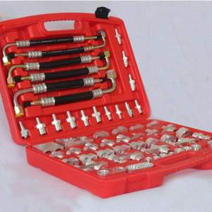 56pcs Kfz-Klimaanlage Leck reparatur werkzeuge/AC-Kompressor/Kondensator/Verdampfer/Steck verbinder - Product Image 5