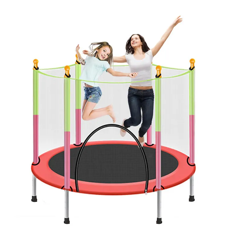 Directo de fábrica, tipo de cuerda elástica profesional para fitness, cama de salto para interiores para niños