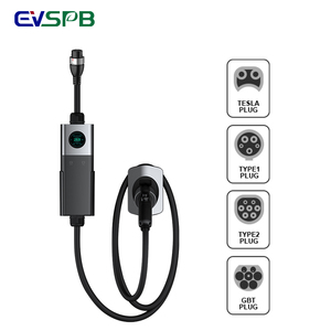 Portable EV Charger Multi Adapters 22Kw Level 2 AC EV Charging Station Level 2 EV Wallbox Charger Home EVSE Charging Stations - Product Image 6