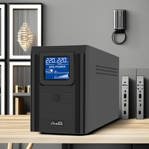 1000VA600WオンラインミニUPS緊急バックアップ電源家庭用コンピュータルーター単相12V/220V AC入出力 - Product Image 3