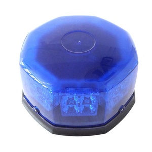 DC12-24โวลต์1วัตต์ Beacon ไฟ LED IP65ชิ้น LED เตือน Beacon ไฟแม่เหล็กที่มี17กระพริบรูปแบบสำหรับยานพาหนะ - Product Image 3