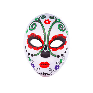 2022 Mexican Day of the Dead <strong>Masks</strong> Colorful Print Praying Carnival Party <strong>Masks</strong> Wholesale - Product Image 5