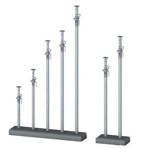 Soporte de andamio de acero para construcción, puntales de apuntalamiento pintados para uso en construcción, accesorios ajustables de acero para andamio - Product Image 4