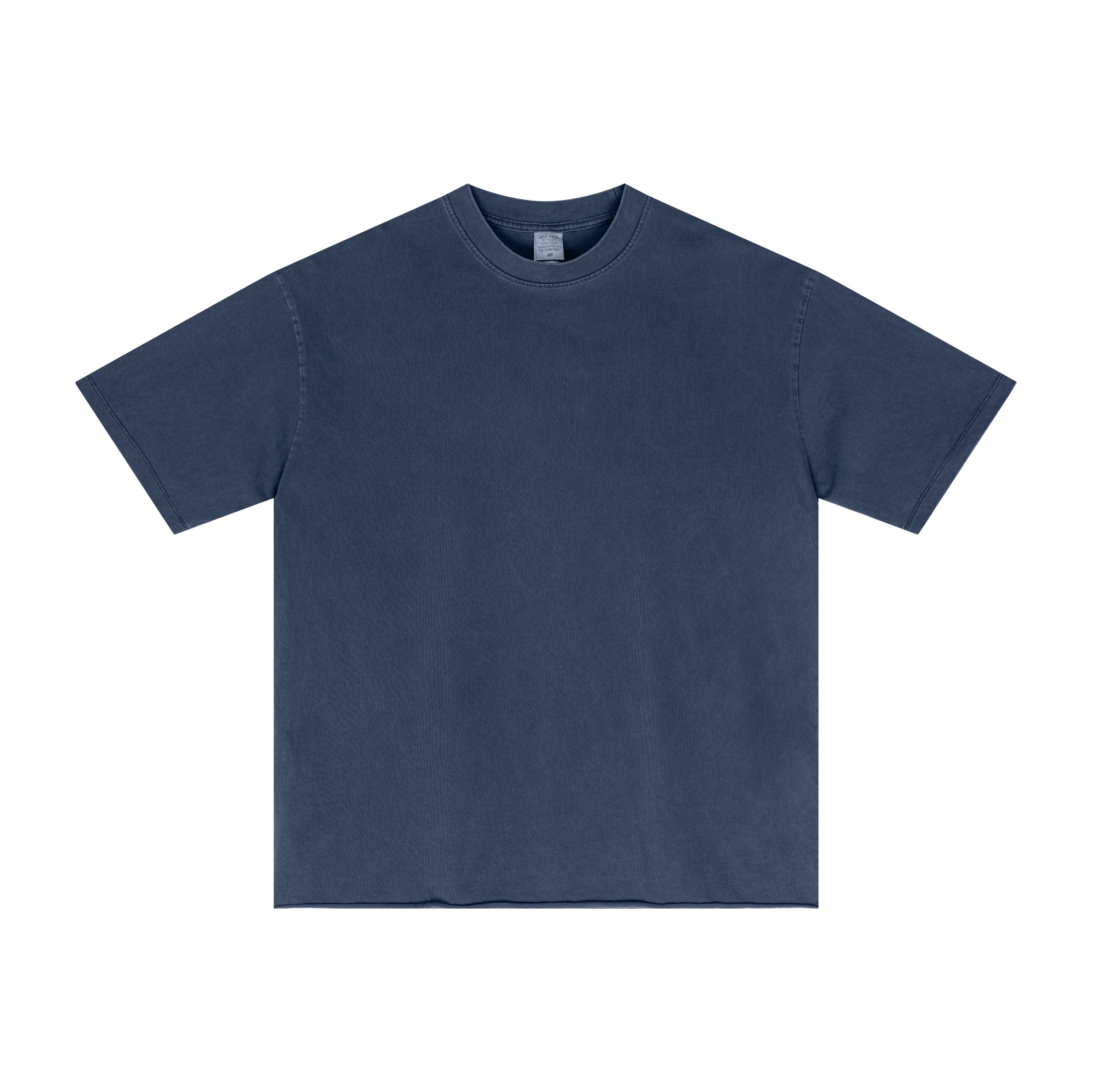 Washed sapphire blue