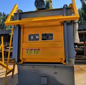 Q326 Tumble Belt Shot <strong>Blasting</strong> Machine <strong>Small</strong>-Scale Crawler Shot <strong>Blasting</strong> Machine Engine Motor Core Components for Deflashing