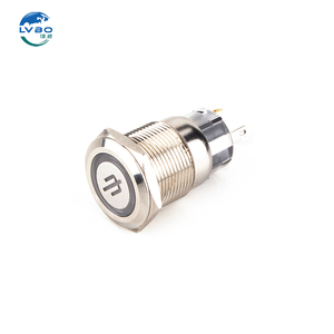 LVBO Elevator Ring LED Beleuchteter Druckknopf Druckknopf Ein Aus Schalter Beleuchteter Druckknopf - Product Image 2
