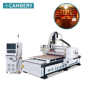 Cabinet Design Multi-spindles ATC Furniture <strong>Automatic</strong> Wood Cutting <strong>Cnc</strong> Nesting Machine - Product Image 3