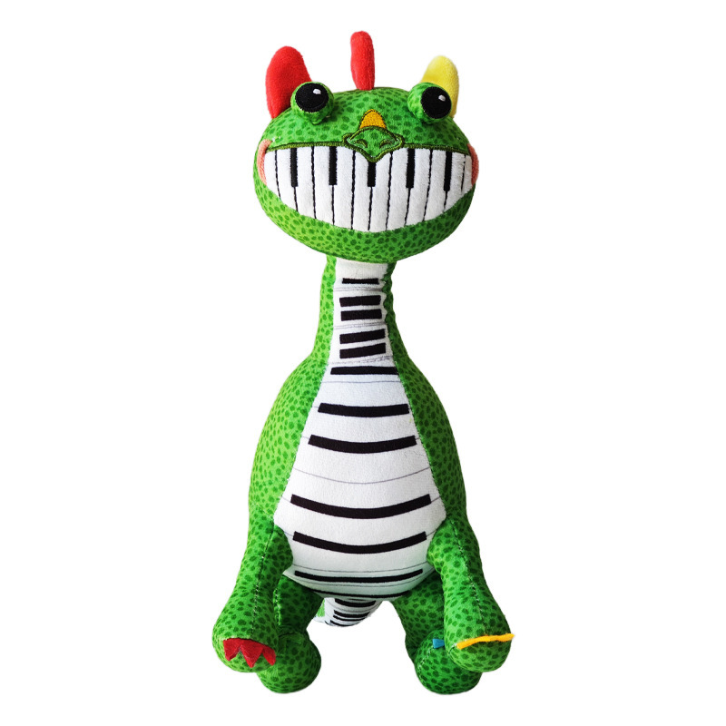 Green piano dragon 120g 25cm