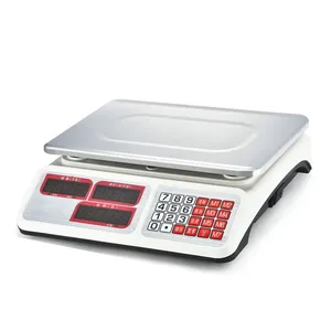 2023 bilancia a batteria ricaricabile calcolo dei prezzi conteggio elettronico 30kg 40Kg bilancia digitale - Product Image 1