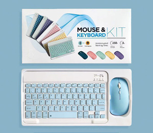 Factory OEM Language Wireless Mini <strong>Keyboard</strong> <strong>Mouse</strong> Mobile Phone Tablet Universal Wireless <strong>Keyboard</strong> <strong>Mouse</strong> Kit - Product Image 3