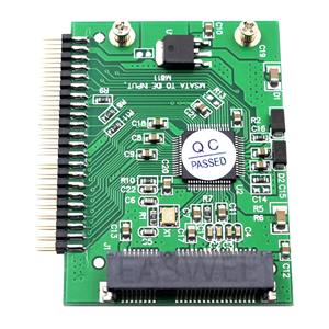 适用于笔记本电脑的新型迷你PCI-e msata 1.8固态硬盘至2.5英寸硬盘驱动器3.3V 44pin卡PCI E express sata转换器适配器 - Product Image 2