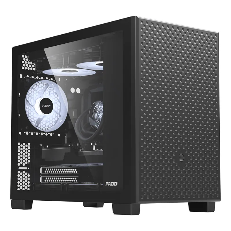 Axe Caso Do Computador ATX MATX Torres & Casos SPCC PC Desktop Gaming Computador Caso Casin Casing