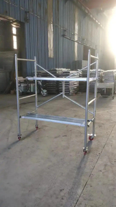Cheap Price Painted Coated <strong>Scaffolding</strong> Steel H Frame Mobile Portal Type Frame Steel <strong>Scaffolding</strong> Foldable <strong>Performance</strong> Scaffold - Product Image 3