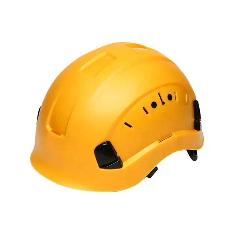 Großhandel atmungsaktiv Klettersicherheits-Schutzhelm hochwertiger einstellbarer Outdoor ABS-Sicherheits-Radfahr-Helm