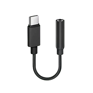 Adaptador de teléfono de línea de Audio tipo C de 3,5mm, chaqueta de PVC práctica, convertidor de auriculares de teléfono móvil con sonido estéreo para coche - Product Image 2