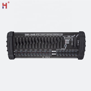 Международный стандарт DMX 384 контроллер для освещения сцены 512 DMX консоль DJ контроллер оборудование - Product Image 1