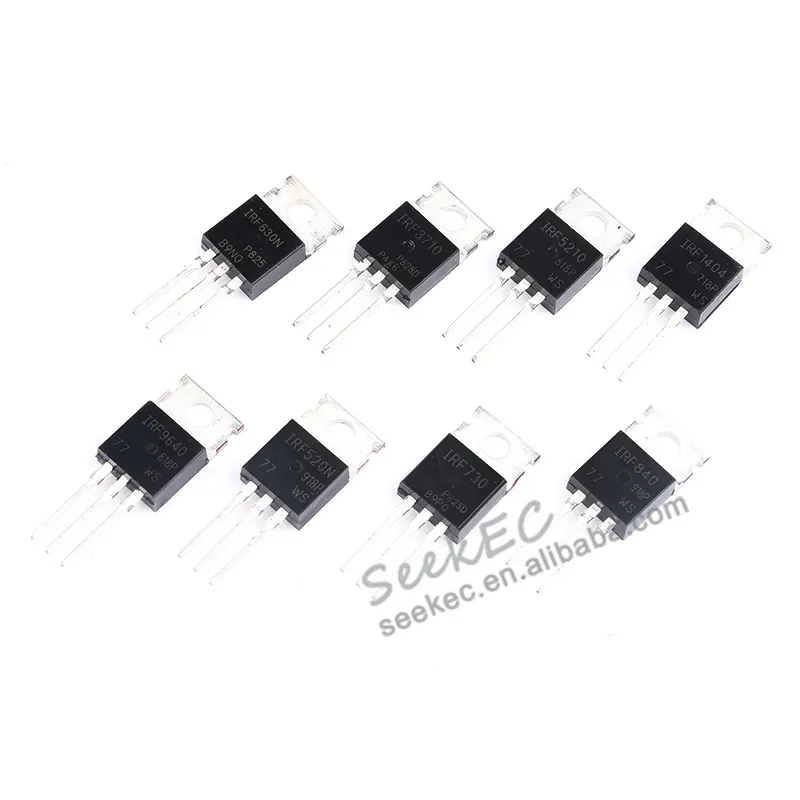 Оригинальный транзистор IRF1404 TO-220 IRF1404 IRF3205 транзистор IRF3710 Mosfet IRF5210S IRFZ46N транзистор IRFz46N