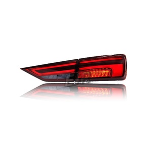 For Audi 2013-2019 <strong>A3</strong> Tail Light Assembly with High Configuration LED Rear Turn Signal Clear Red Lens 12V New Rear Taillight - Product Image 3