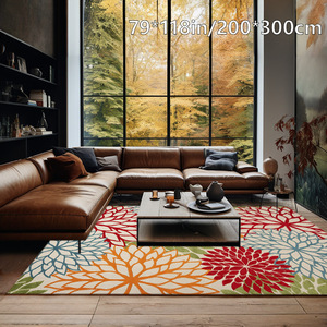 Nourison <span class=keywords><strong>Aloha</strong></span> trong nhà Thảm mềm polyester Cashmere Thiết kế đệm cho nhà phòng khách phòng ăn đầu giường chăn - Product Image 3