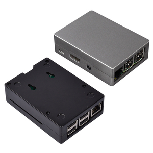Новое поступление, универсальный корпус Raspberry Pi 3B с охлаждающими стойками, металлический алюминиевый сплав, Защитный корпус