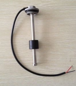 Sensor de nivel de agua del tanque de aceite electrónico de 500mm Rango de 0,5 ~ 4,5 V con instrumentos de medición de nivel de alarma