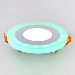 Muti iki renk 6w 24w 9w 3 + 3w 6 + 3w 12 + 4w 18 + 6w led büyük panel AYDINLATMA RGB çift renk led downlight - Product Image 1