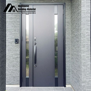 Görkemli entryway tabloları dijital akıllı giriş sistemi kasırga dayanıklı güvenlik pivot kapı - Product Image 4