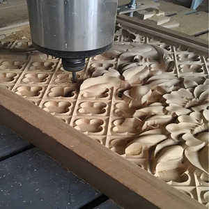 Máquina enrutadora CNC de 3 ejes de alta velocidad para madera contrachapada MDF grabado corte Servomotor 5KW consumo de energía SYNTEC DSP Control - Product Image 4