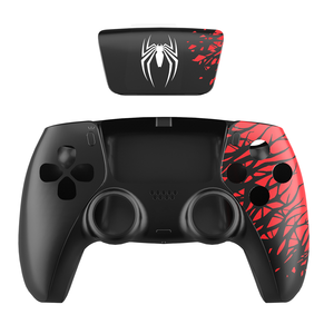 Anti-Scratch Full Set Gehäusesc halen Spider Theme Buttons Touchpad Ersatz Front Back Plates für PS5 Controller - Product Image 5