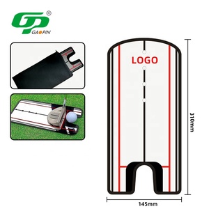 थोक मूल्य कस्टम लोगो गोल्फ स्विंग ट्रेनर सहायता प्रशिक्षण एक्रिलिक सामग्री गोल्फ डाल दर्पण गोल्फ डाल अभ्यास दर्पण - Product Image 1