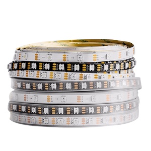 Заводская цена WS2812B ECO 5 В 30 60 144 пикселей на метр Dream Color demnressable Digital WS2812B RGB Led Strip - Product Image 1