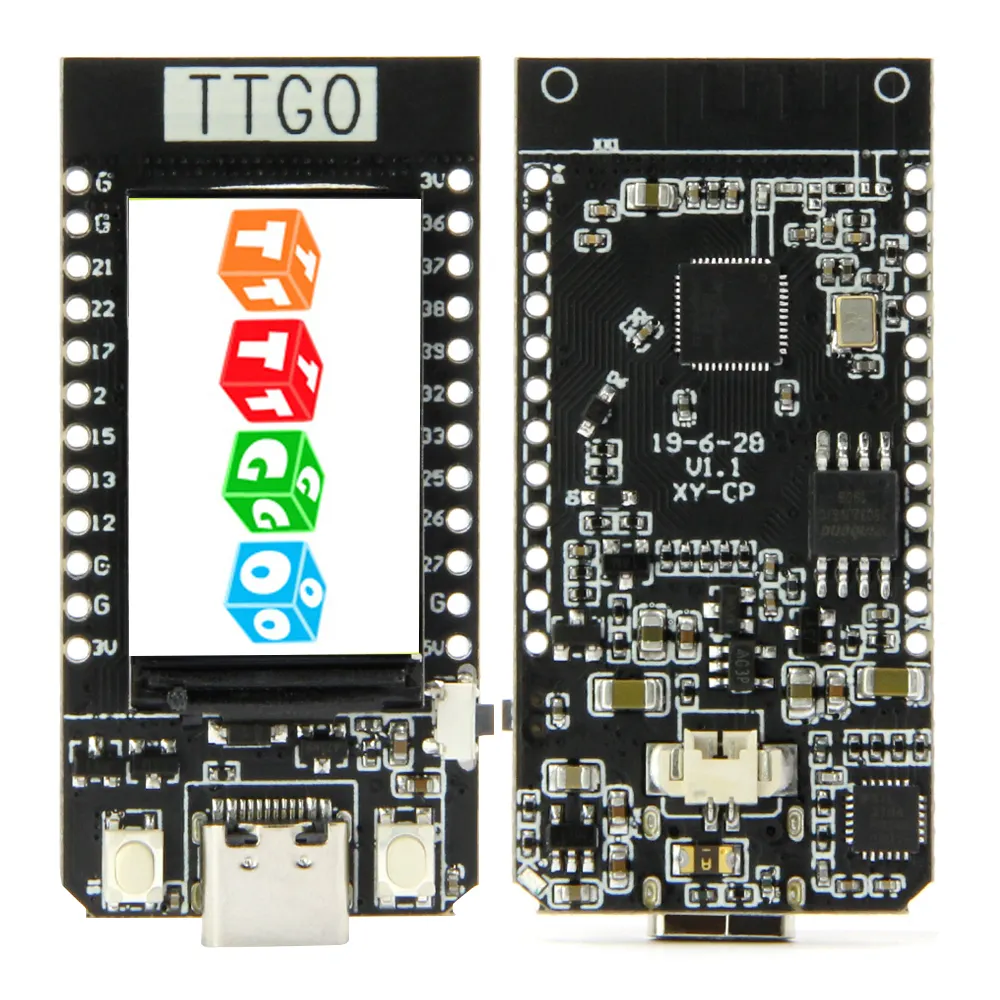 TTGO T 디스플레이 MCU32 WiFi 블루투스 모듈 1.14 인치 LCD 개발 보드