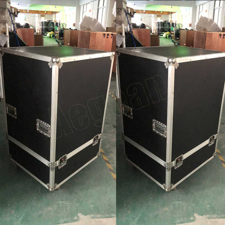 4KW Super Bright Wasserdichter Outdoor Moving Head Suchscheinwerfer Sky Beam Tracker Light mit Road Case