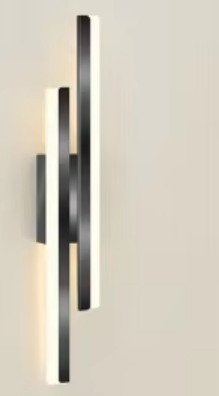 Stile nero a sinistra