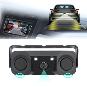 3 in 1 Video Parking Sensor radar Detector Car Reverse <strong>Rear</strong> <strong>View</strong> <strong>Camera</strong> <strong>With</strong> Night Light Wireless Transmitter and Receiver - Product Image 2
